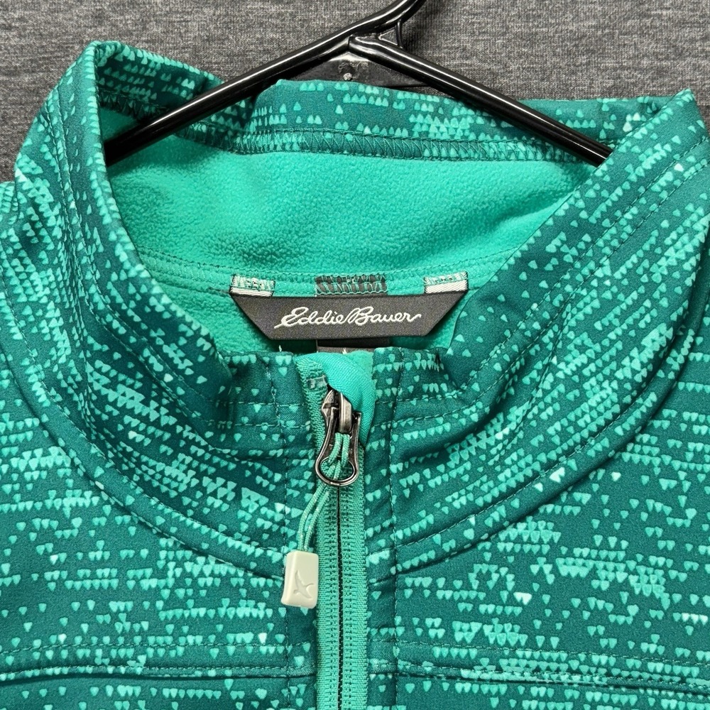 Eddie Bauer Flexion Jacket Womens XL Wind foil Green Seapine Soft Shell NWT - Picture 6 of 13